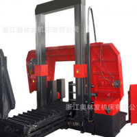 寶石花定金屬帶鋸床制機型方柱龍門數控臥式帶鋸床 GZ42120