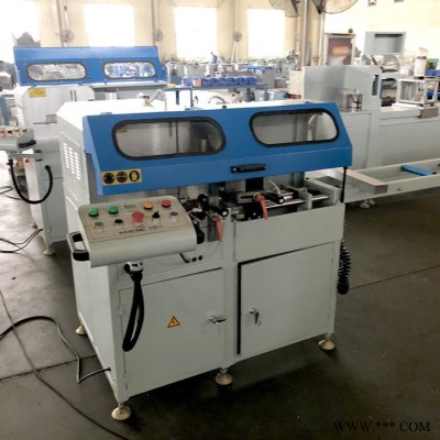 明美LJJB-450/500X100鋁門窗自動切割鋸 鋁門窗角碼切割鋸  鋁型材數(shù)控角碼鋸 自動切割角碼鋸