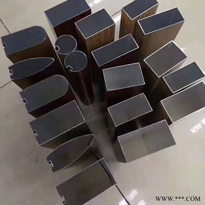 木紋裝飾鋁方通 鋁天花吊頂鋁型材 四方管型材鋁方通