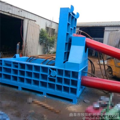 現貨供應 液壓金屬壓塊機 廢鐵銷鐵屑壓塊機 鋁型材下腳料壓塊機