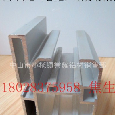 100*118中山高耐磨導軌鋁材 差速線流水線鋁合金工業(yè)鋁型材