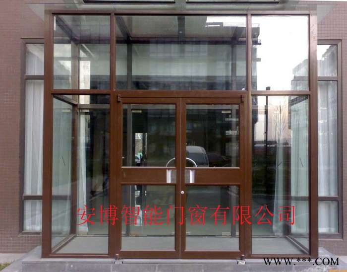 直銷鋁型材樓宇進戶門 小區單元入口門專業定制