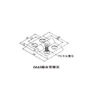 鋁型材合頁， 40鋅合頁，鋅合金合頁