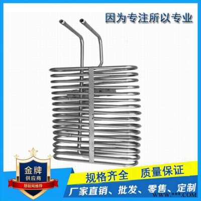 翰運鈦盤管   廣州生產連續鍍銀電鍍防腐蝕設備鈦盤管換熱器廠家  量大從優  價格優惠