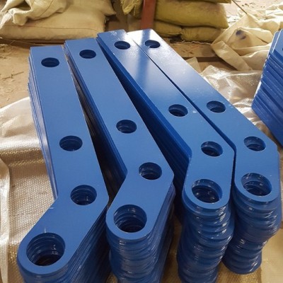 天禾裕 防護(hù)欄立柱  建筑護(hù)欄立柱 鋼板立柱  立柱廠家 電泳噴涂