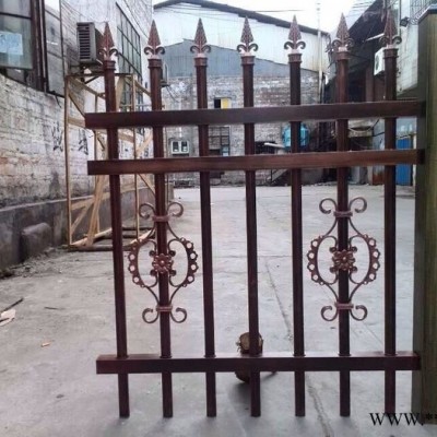 云南華鴻冠研發制作定做圍墻護欄，別墅圍欄護欄價格、小區護欄代理，電泳鋁合金