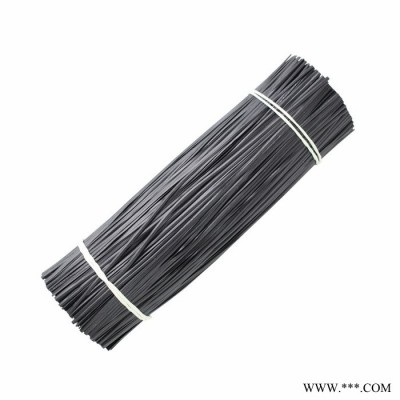 鐵芯扎線充電器數據線塑料理線帶電線綁扎絲0.45電鍍鋅鐵絲捆扎帶