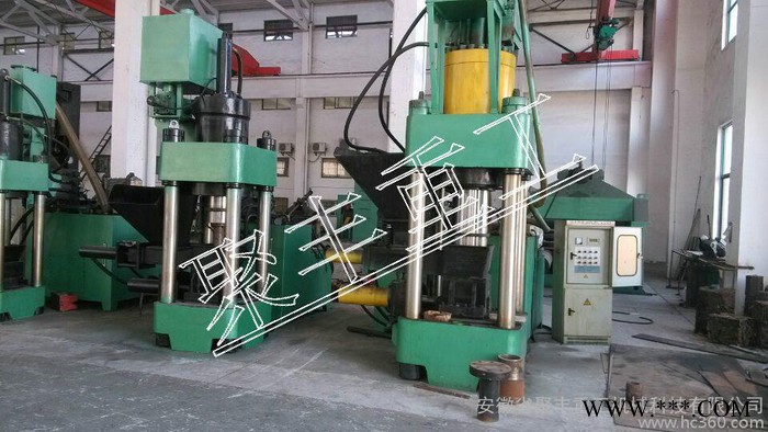 聚豐重工  Y83-400T金屬打包機 鋁粉屑并機 銅粉打包機 鐵粉打包機