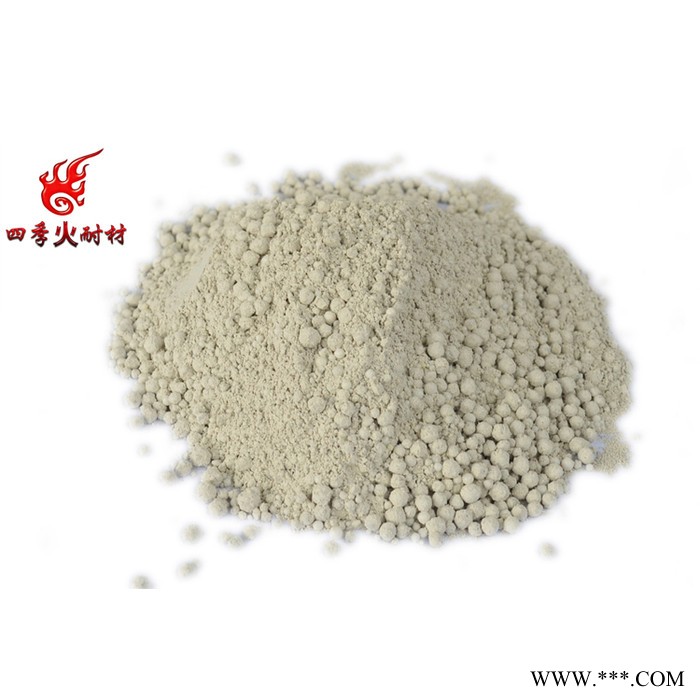 氧化鋁空心球澆注料，四季火耐材澆注料，機(jī)械強(qiáng)度高，超高溫窯爐澆注料專用