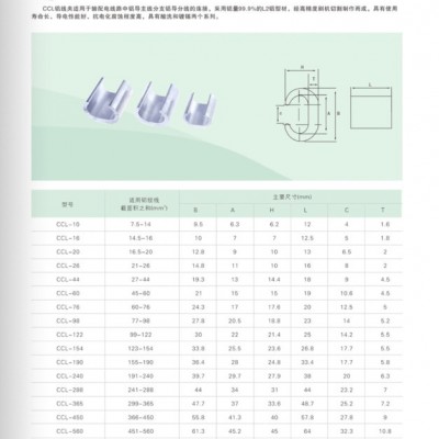 上海凌曼電力設備有限公司CCL-16-20-26-44-60-76-98-122 鋁線夾