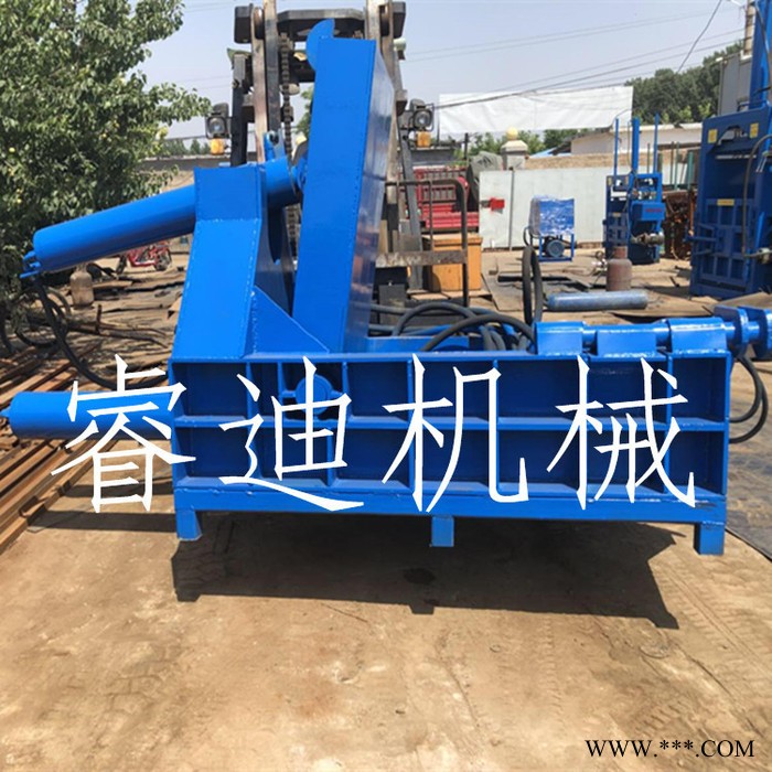 睿迪牌廢鋁屑金屬壓塊打包機(jī) 鐵屑鐵粉鐵絲壓包機(jī)廠家