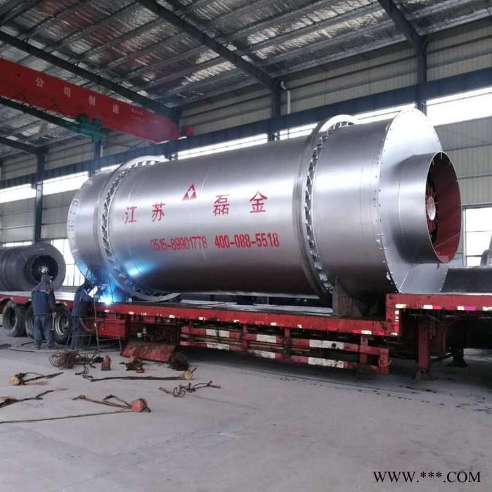 LJSH型3*10m鐵粉、粉煤灰、粘土、沙子、礦渣雙筒烘干機臺時產量53噸