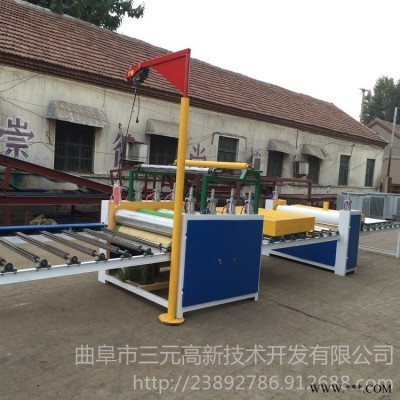 曲阜三元鋁板高溫覆膜機 木板貼紙機板材加工專用木工機械